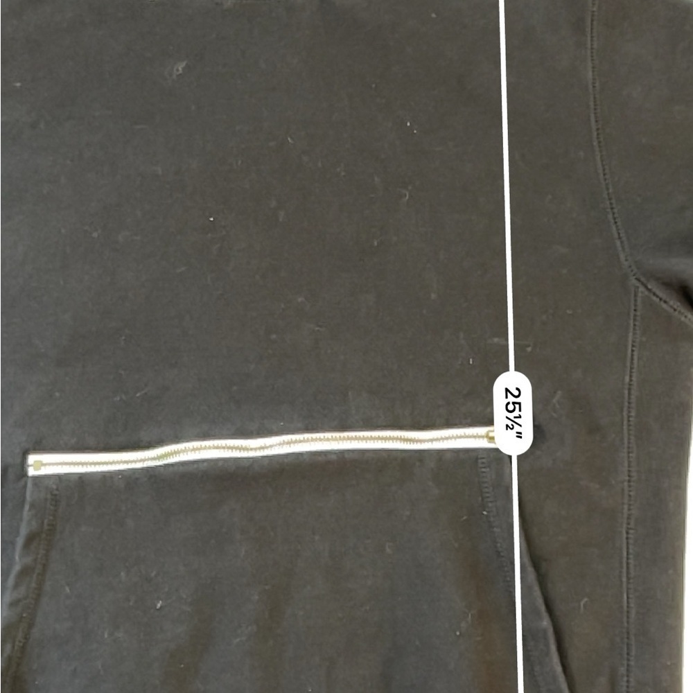 Maison Article Black Zip Pocket Hoodie Men’s Size M | Minimalist Streetwear - Picture 6 of 15
